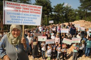 Bursa'da santral istemeyen mahalleli amacına ulaştı