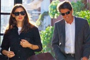 Jennifer Garner'ın yanında gizemli erkek