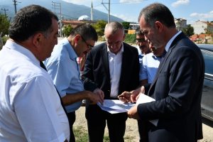Bursa Yenicek&ouml;y yolları asfaltlanıyor