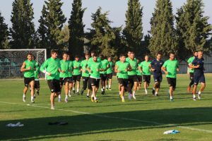 Akhisarspor, Krasnodar ma&ccedil;ı hazırlıklarını tamamladı