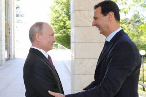 Beşar Esad'dan Putin'e başsağlığı