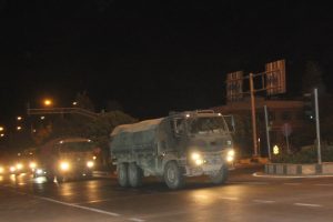 Suriye sınırında sevkiyat hareketliliği