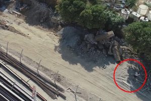 Ka&ccedil;an firari drone ile yakalandı