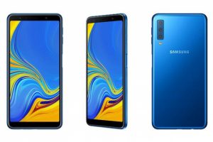 Samsung &uuml;&ccedil; arka kameralı telefonu Galaxy A7'yi tanıttı
