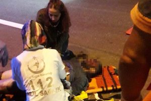 TEM'de taksinin &ccedil;arptığı yaya can verdi