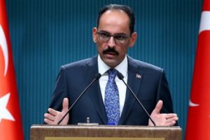 S&ouml;zc&uuml; Kalın'dan g&uuml;ndeme dair a&ccedil;ıklamalar