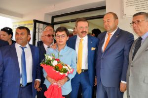 Bursa Karacabey Tarım Lisesi'ni Hisarcıklıoğlu a&ccedil;tı