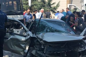 Isparta'da feci kaza: Yaralılar var