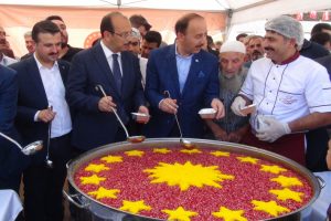 Cumhurbaşkanlığı aşure ikramına yoğun ilgi