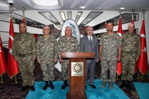 Genelkurmay Başkanı G&uuml;ler ve kuvvet komutanları Mardin'de