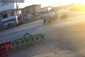 &Ouml;l&uuml;ml&uuml; kaza kameraya yansıdı