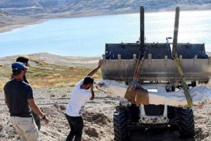 7,5 milyon yıllık fosiller &ouml;zel y&ouml;ntemle taşındı