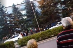 Yol verme kavgası karakolda bitti