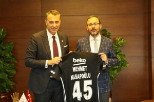 Fikret Orman'dan Bakan Kasapoğlu'na ziyaret