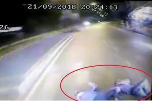 2 kişinin can verdiği kaza kamerada