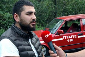 İl&ccedil;ede itfaiye teşkilatı olmamasına b&ouml;yle tepki g&ouml;sterdi