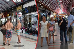 Marmaris &ccedil;arşısını hareketlendiren gemi