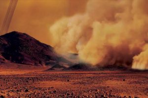 Sat&uuml;rn'&uuml;n uydusu Titan'da kum fırtınaları g&ouml;r&uuml;nt&uuml;lendi
