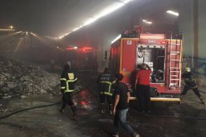 Sigara izmariti yangına neden oldu