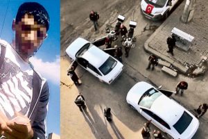Okula 50 metre kala! Polis torbacı avında