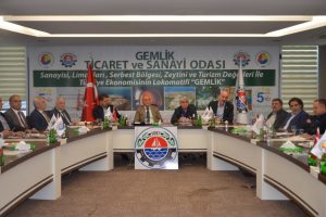Bursa Milletvekili Işık GTSO'ya konuk oldu