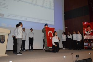 Bursa Yenişehir'de hain geceyi yeniden yaşattılar