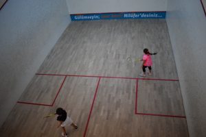 Bursa Nil&uuml;fer Squash T&uuml;rkiye Şampiyonası'na ev sahipliği yapıyor
