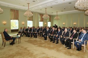 Cumhurbaşkanı Erdoğan, sivil toplum kuruluşu temsilcileri ile g&ouml;r&uuml;şt&uuml;
