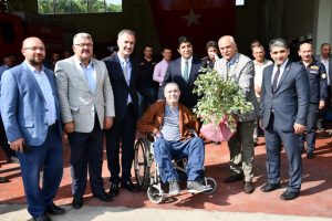 Bursa İneg&ouml;l'de itfaiye teşkilatının haftası kutlandı