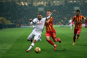 Beşiktaş ile Kaysersipor'un 45'nci ma&ccedil;ı