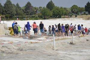 Pamukkale'de sıcak hava balon taşımacılığı yapılacak
