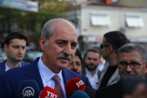 Numan Kurtulmuş, gazetecilerin soruları yanıtladı