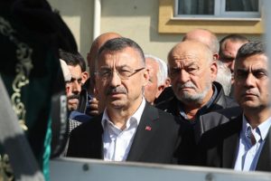 Cumhurbaşkanı Vekili Fuat Oktay'ın annesi son yolculuğuna uğurlandı