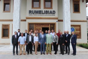 Bursa'da BALKANT&Uuml;RKSİAD'dan RUMELİSİAD'a ziyaret