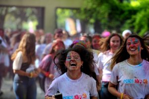Bursa'da "Renkli Koşu" etkinliği d&uuml;zenlendi