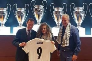 Real Madrid'den Filistinli Tamimi'ye forma