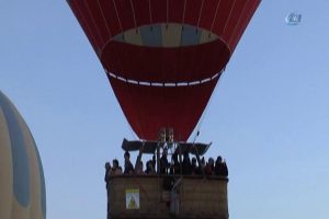 Ahlat'ta sıcak hava balonu d&ouml;nemi