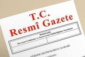 Yeni atamalar Resmi Gazete'de