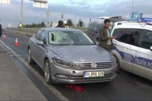 TEM'de feci kaza: 1 &ouml;l&uuml;