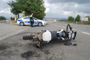 Tekirdağ'da trafik kazası: 2 yaralı