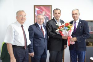 MMO Bursa'dan İl Emniyet M&uuml;d&uuml;r&uuml; Yardımcısı Alaağa&ccedil;lı'ya ziyaret