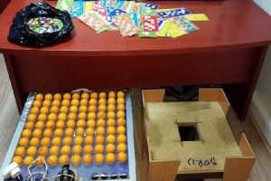 Tombala baskınında 8 bin 547 lira ceza kesildi!