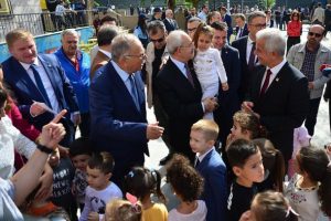 CHP Genel Başkanı Kılı&ccedil;daroğlu kreş ziyaret etti