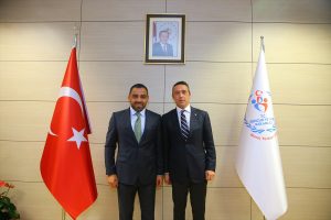 Ali Ko&ccedil;'tan Yerlikaya'ya ziyaret