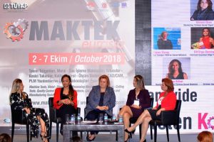 Makine fuarında 'Sanayide &uuml;reten kadınlar' konuşuldu
