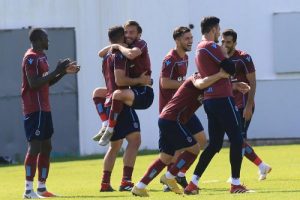 Trabzonspor taktik &ccedil;alıştı