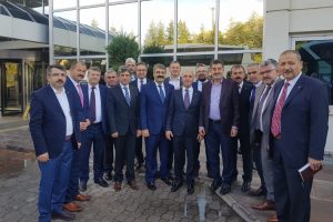 AK Parti Bursa il&ccedil;e başkanları Ankara'da bir araya geldi