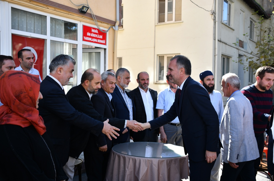 Bursa İnegöl Belediye Başkanı Taban'dan din görevlilerine ziyaret