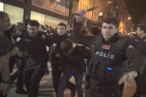 Mahalleyi karıştıran taciz