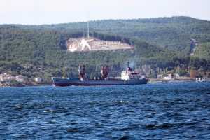 Rus askeri gemisi, &Ccedil;anakkale Boğazı'ndan ge&ccedil;ti